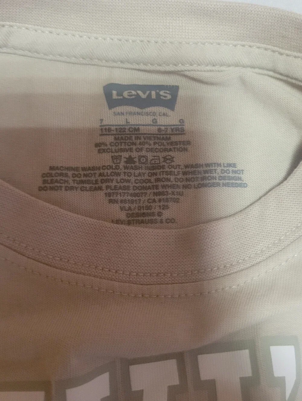 Levi's Shorts And T-shirt For Girl, Size 6X